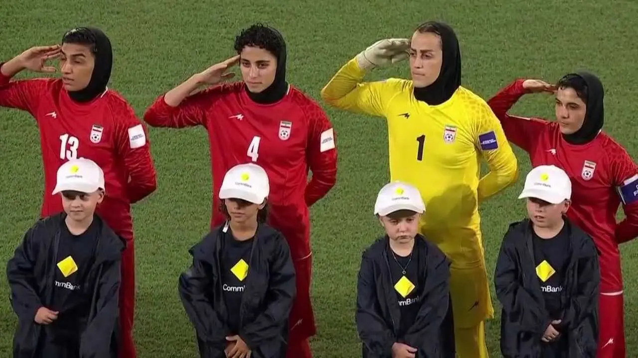 Jugadoras de Ir&aacute;n / RRSS