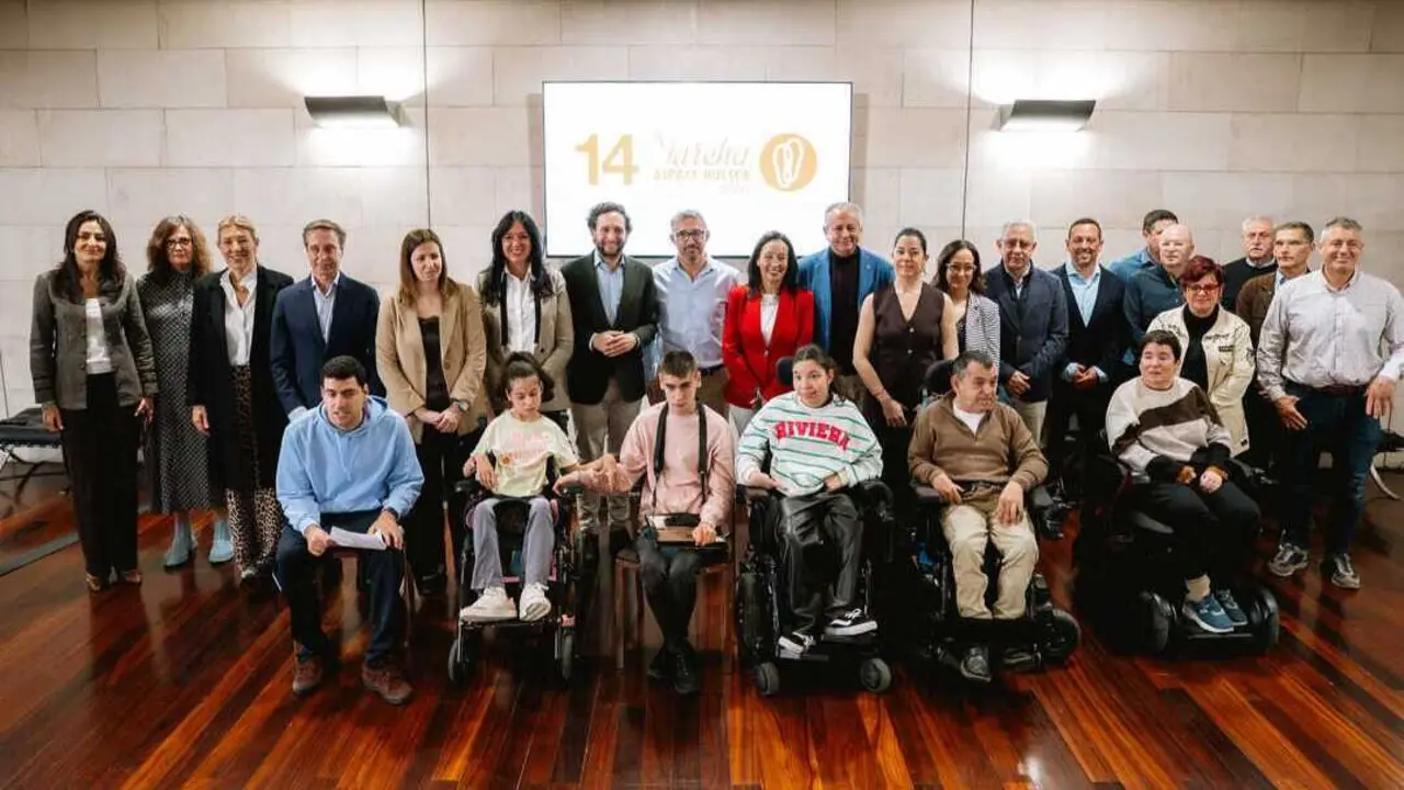 Foto de familia en Aspace. Fotograf&iacute;a: Aspace.