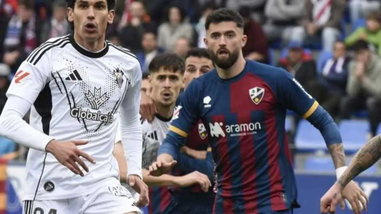 Jordi Escobar, en el Huesca - Albacete / LaLiga