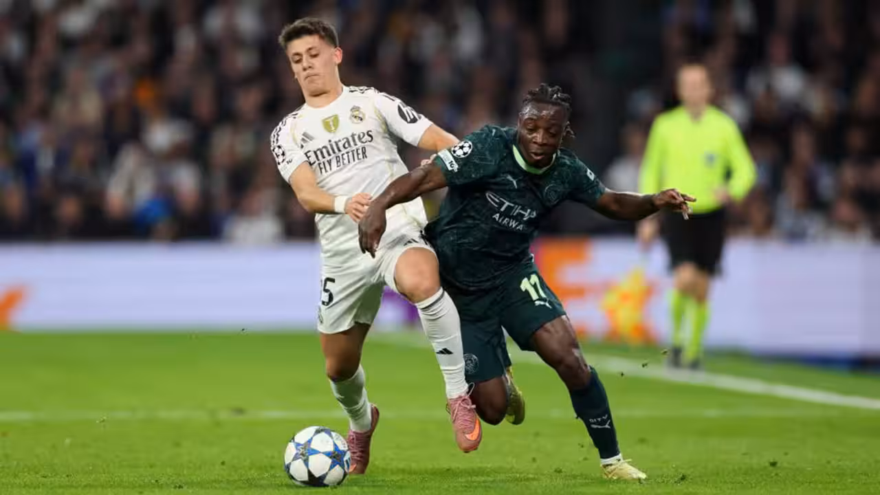 Imagen del Manchester City - Real Madrid de la fase de liga de la Champions League / UEFA