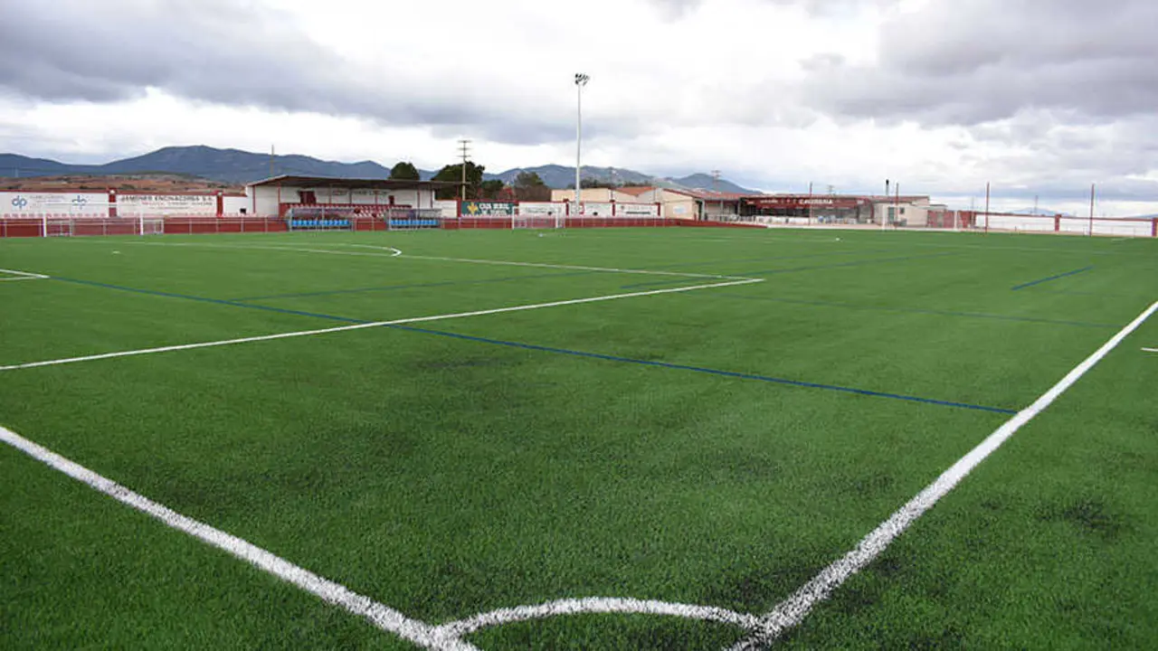Campo del Atl&eacute;tico Cari&ntilde;ena, lugar en el que se produjeron los hechos. Fotograf&iacute;a: Ayuntamiento de Cari&ntilde;ena.