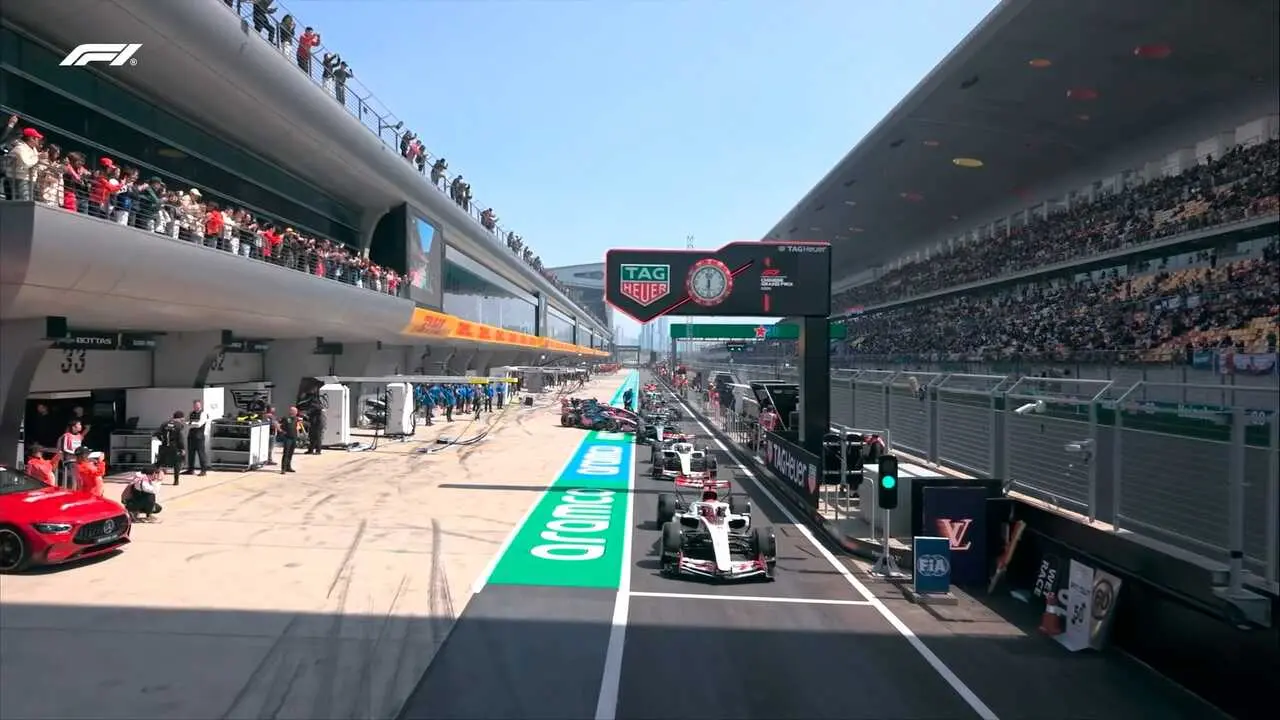 Imagen de la clasificaci&oacute;n al sprint de la Formula 1 / F1