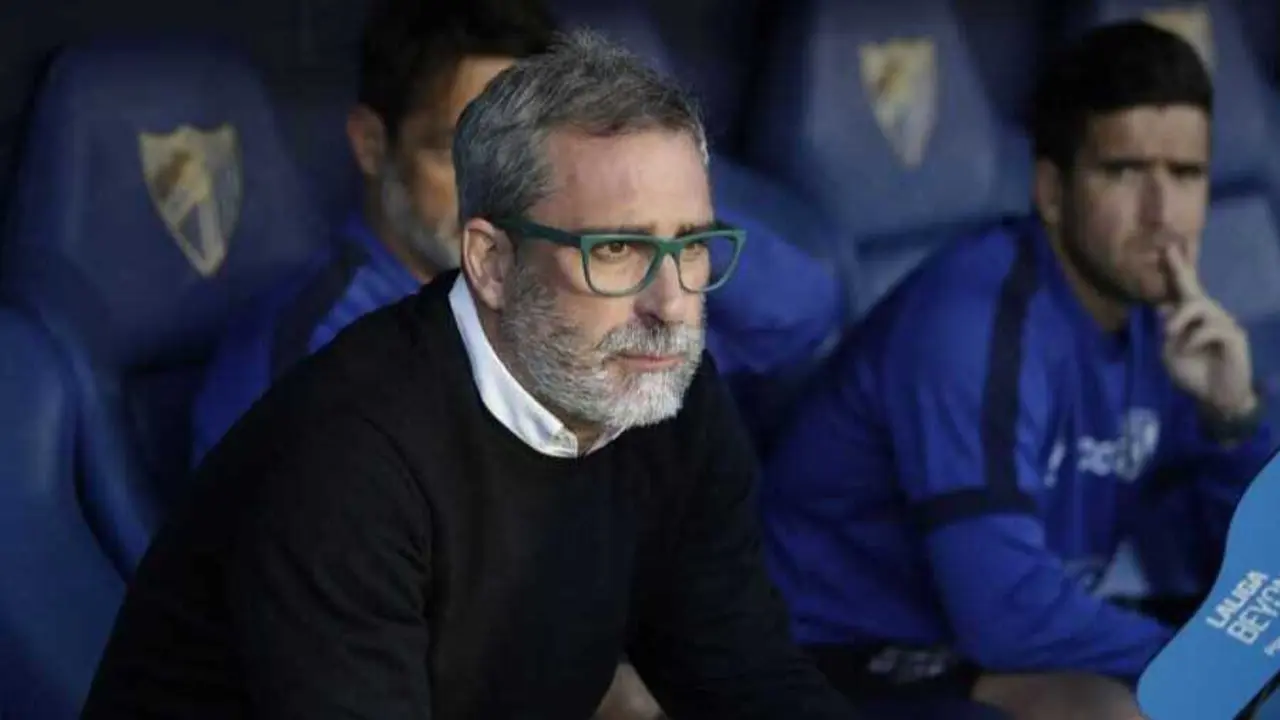Jon P&eacute;rez Bolo, instantes antes de comenzar el choque ante el M&aacute;laga CF / LaLiga.