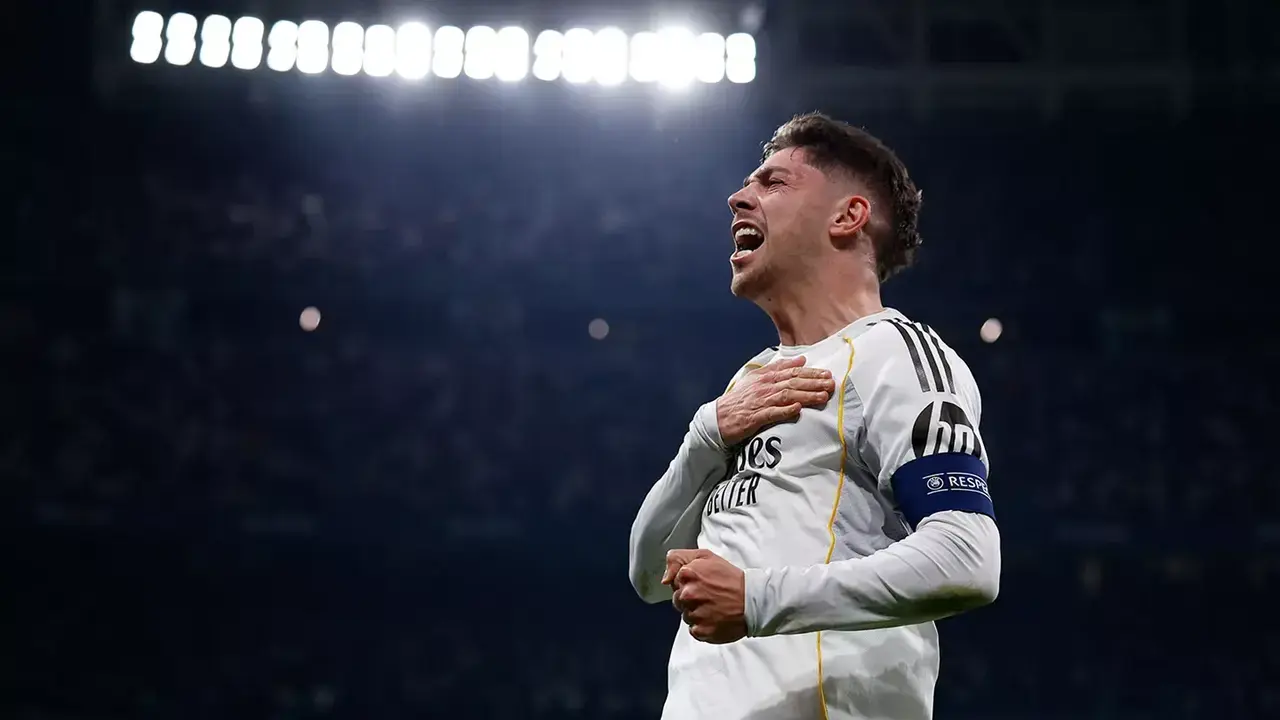 Fede Valverde durante un partido del Real Madrid / RM