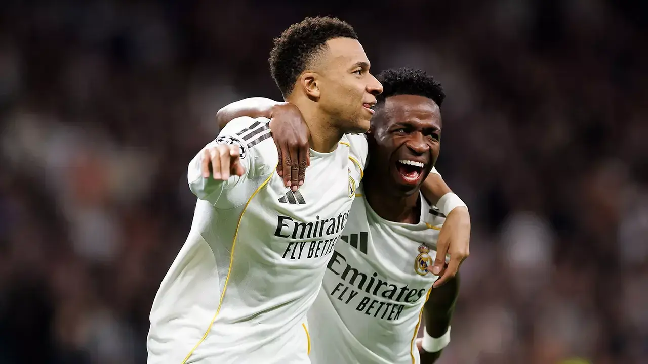 Mbapp&eacute; y Vinicius en el Real Madrid / RM