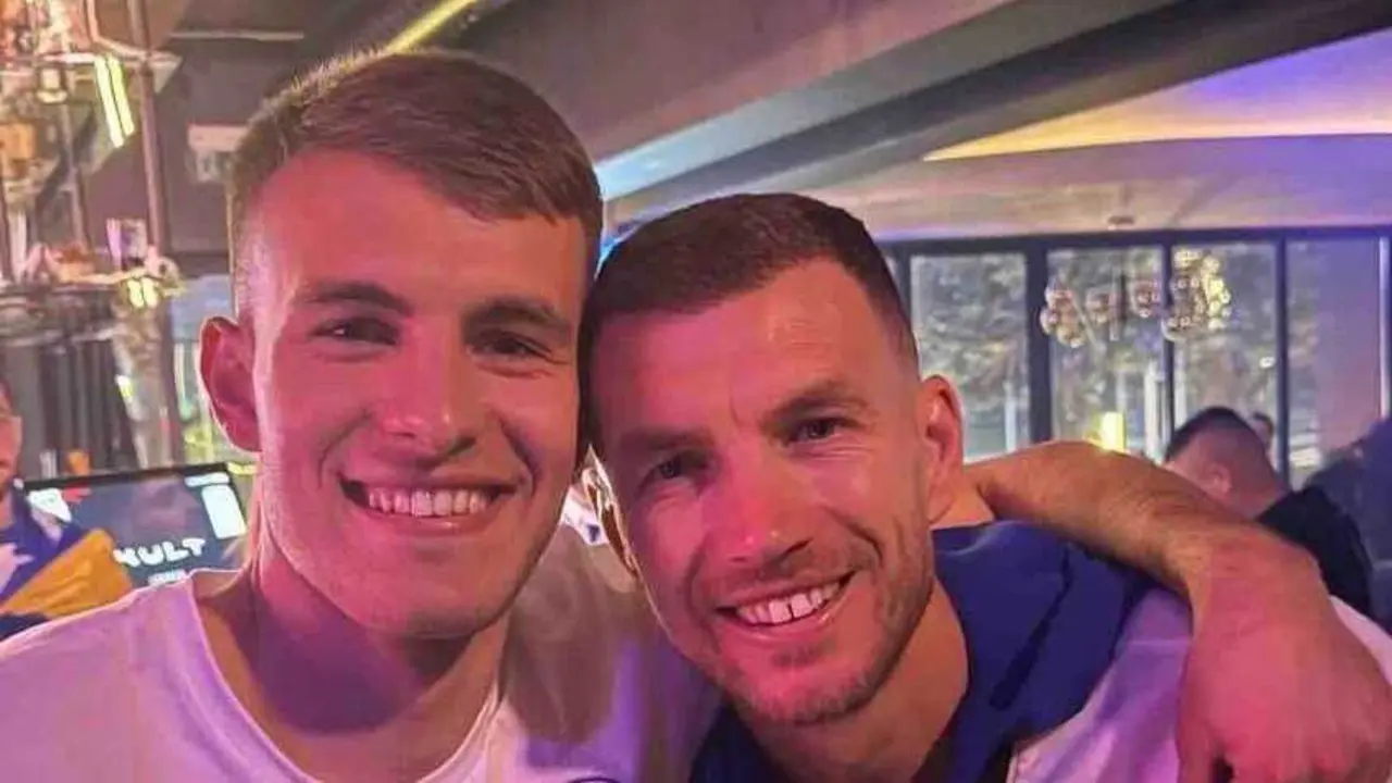 Bazar con Dzeko / INSTAGRAM SAMED BAZDAR