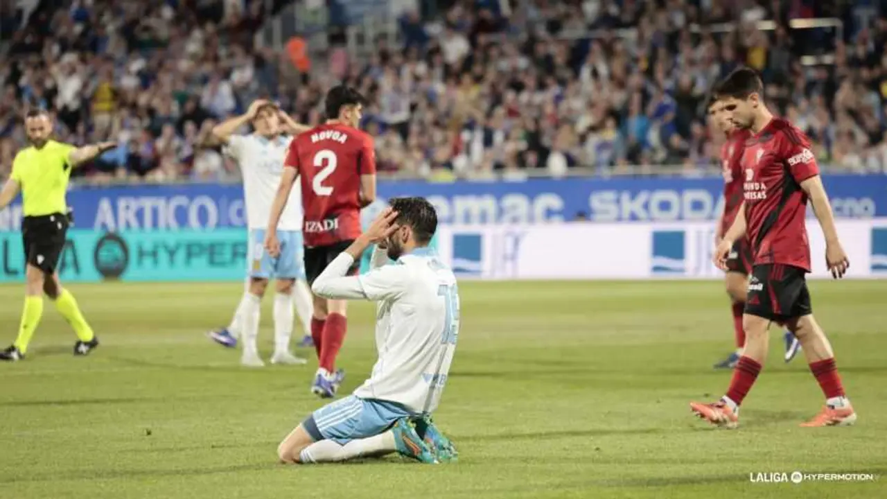 Kodro se lamenta de una de las ocasiones falladas / LA LIGA