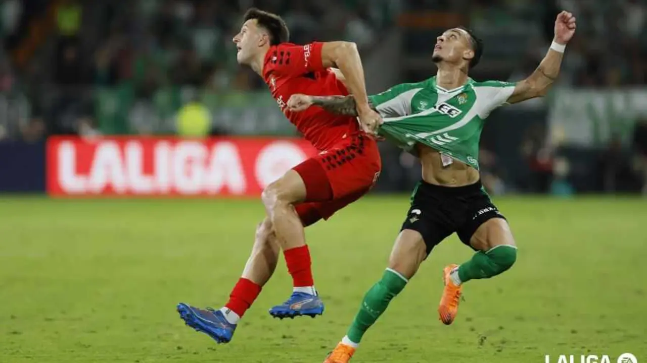 Betis - Osasuna de la ida / LaLiga