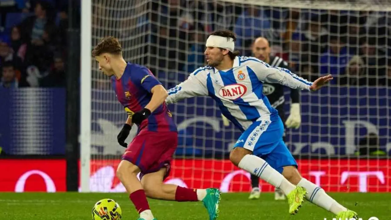 Ferm&iacute;n y Cabrera en el Espanyol - Barcelona de la ida / LaLiga