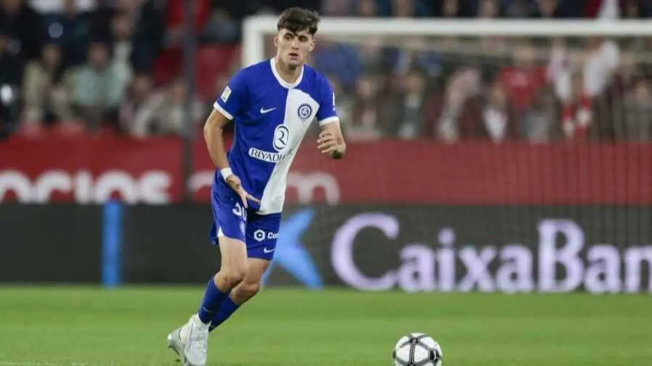 Dani Mart&iacute;nez con la camiseta del Atl&eacute;tico de Madrid / LaLiga