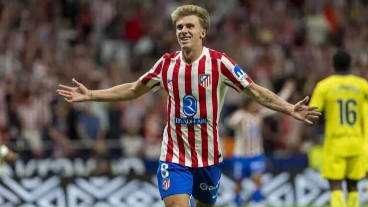 Pablo Barrios con el Atl&eacute;tico de Madrid / LaLiga