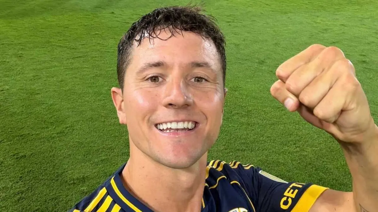 Ander Herrera celebra la &uacute;ltima victoria de Boca Juniors