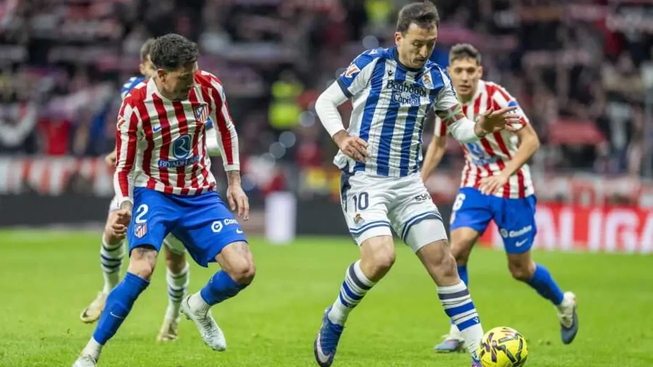 Imagen del &uacute;ltimo Atl&eacute;tico de Madrid - Real Sociedad / LaLiga