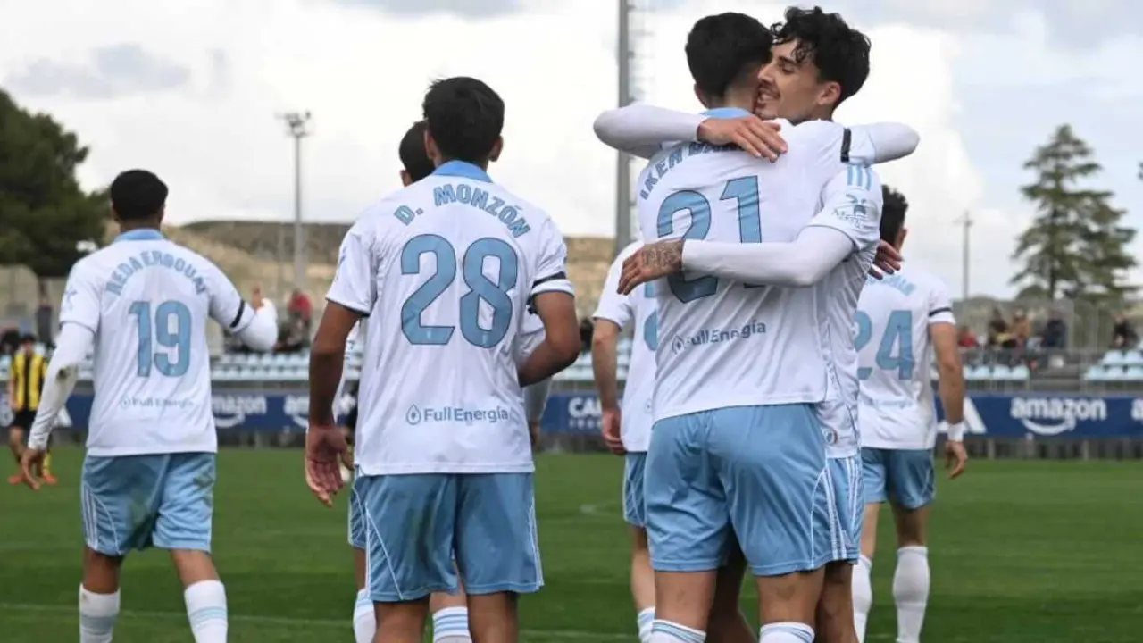 Jugadores del Deportivo Arag&oacute;n durante un partido / Real Zaragoza