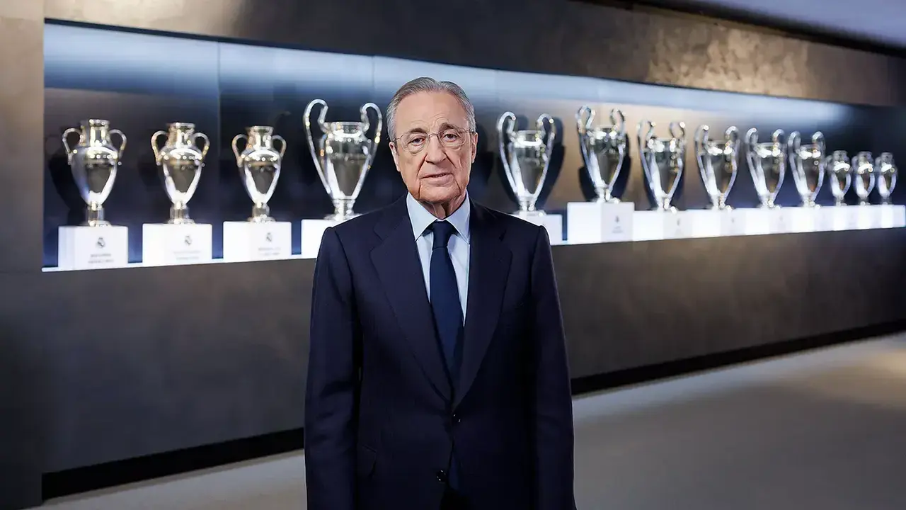 Florentino P&eacute;rez, presidente del Real Madrid / RM