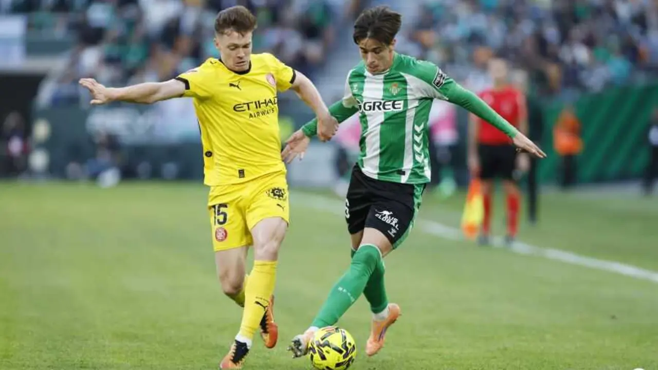 Imagen del Betis - Girona de la ida / LaLiga