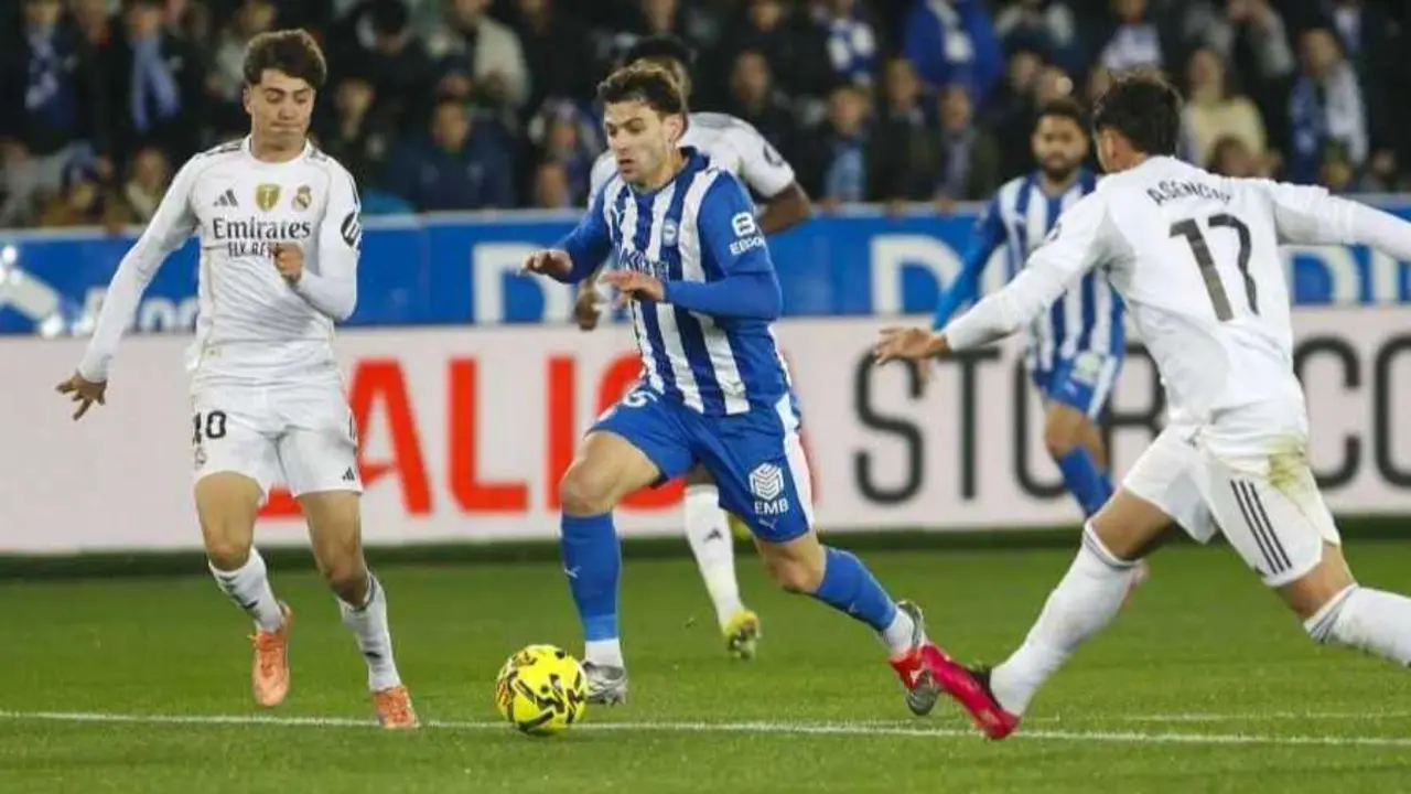 Imagen del Alav&eacute;s - Real Madrid de la ida / LaLiga