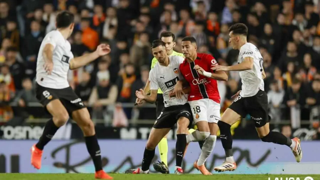 Imagen del Valencia - Mallorca de la ida / LaLiga