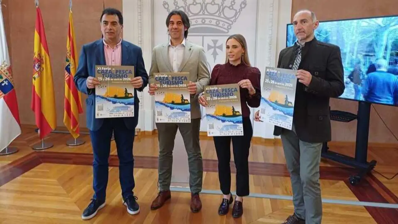 Presentaci&oacute;n en la Diputaci&oacute;n de Zaragoza de la Feria de Caza, Pesca y Turismo. Fotograf&iacute;a: DPZ.