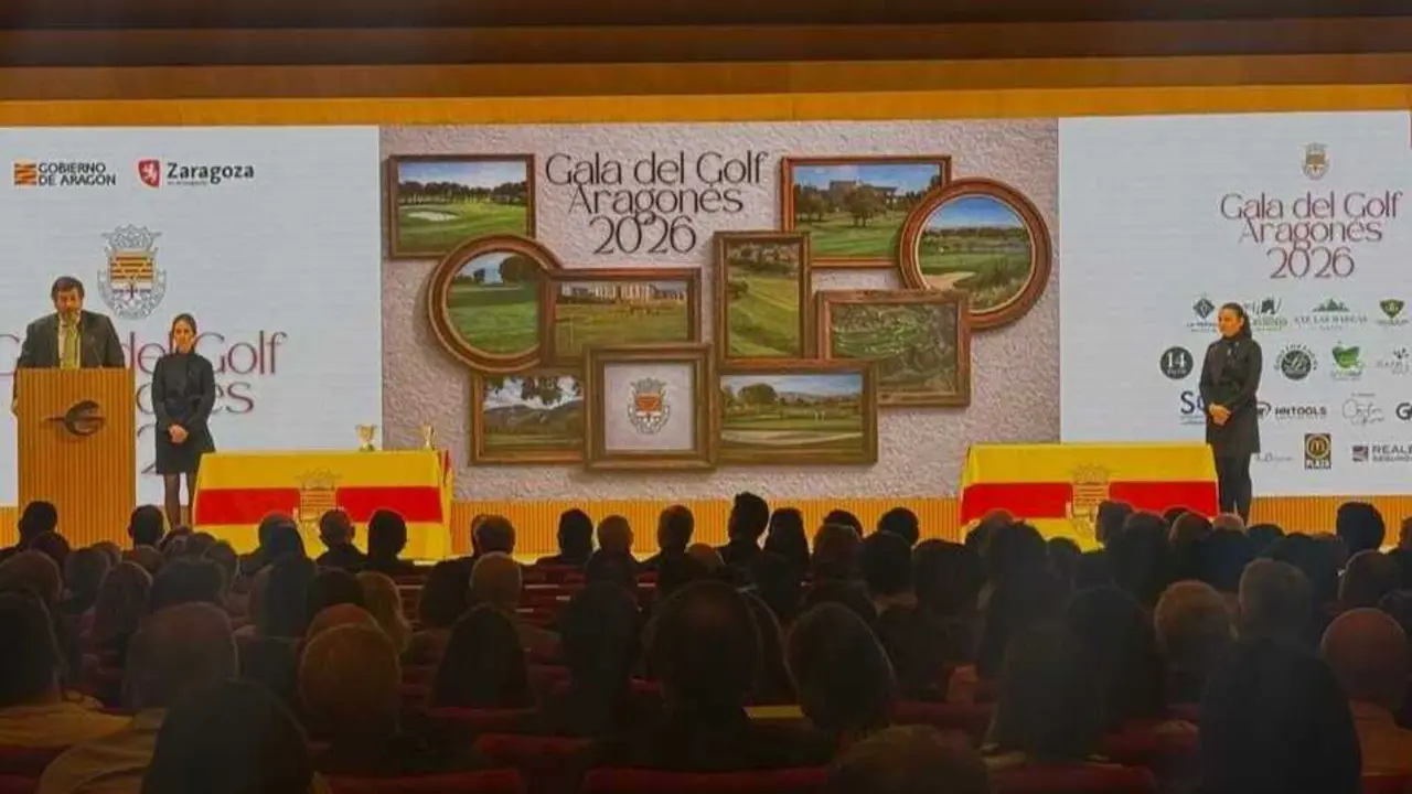 La Gala del Golf Aragon&eacute;s. Fotograf&iacute;a: Federaci&oacute;n Aragonesa de Golf.