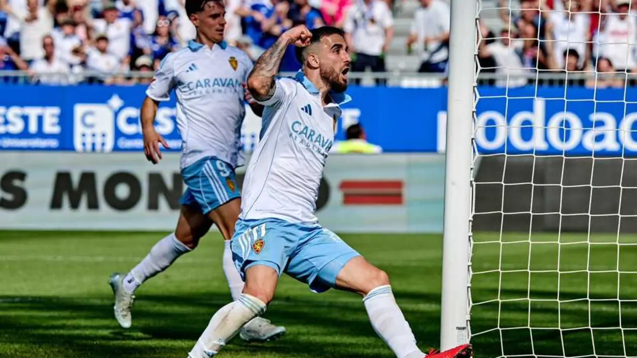 Rober Gonz&aacute;lez, la clave del Real Zaragoza en El Alcoraz / RZ