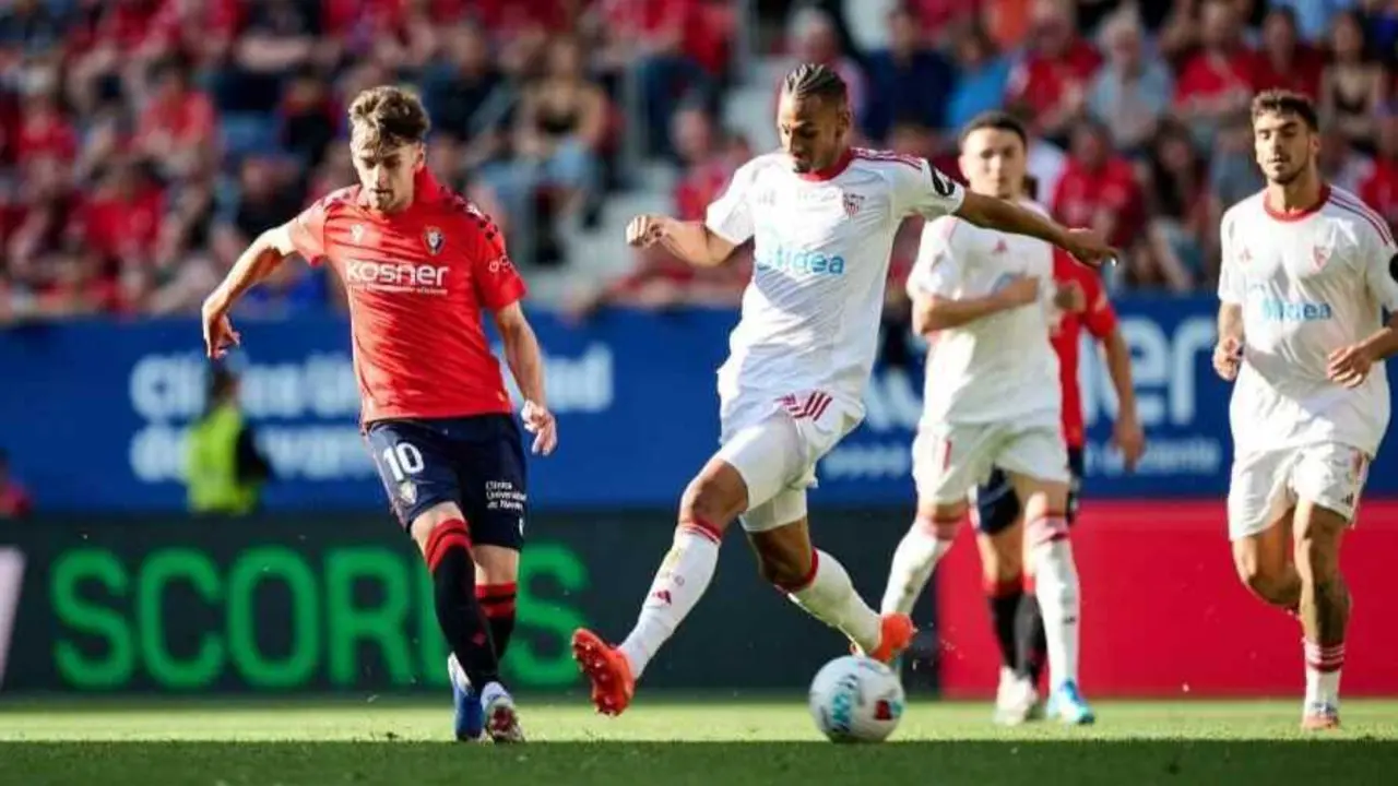 Imagen del duelo entre Osasuna y Sevilla / LaLiga