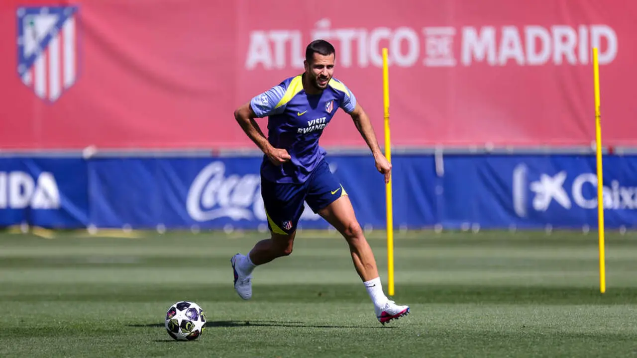 Hancko durante un entrenamiento / Atl&eacute;tico de Madrid