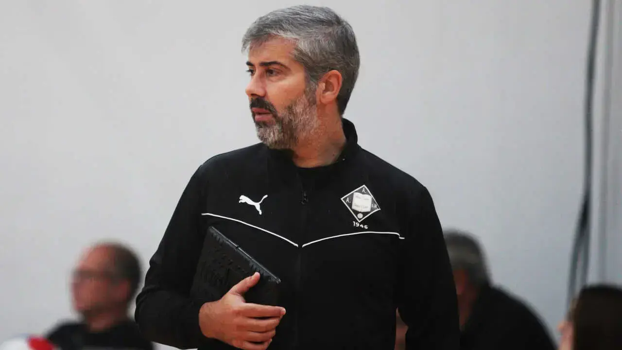 Nuno Abrantes, durante un partido. Fotograf&iacute;a: Pamesa Teruel