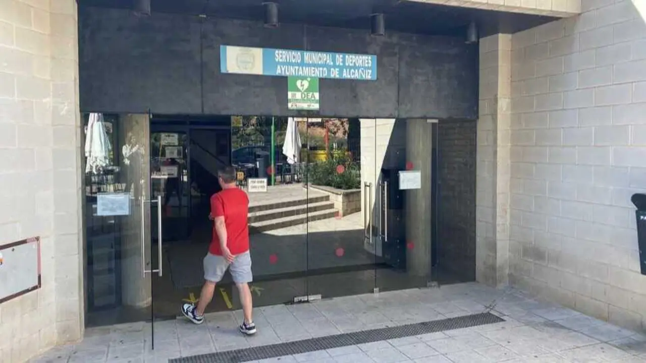 Polideportivo de Alca&ntilde;iz. / Ayuntamiento de Alca&ntilde;iz.
