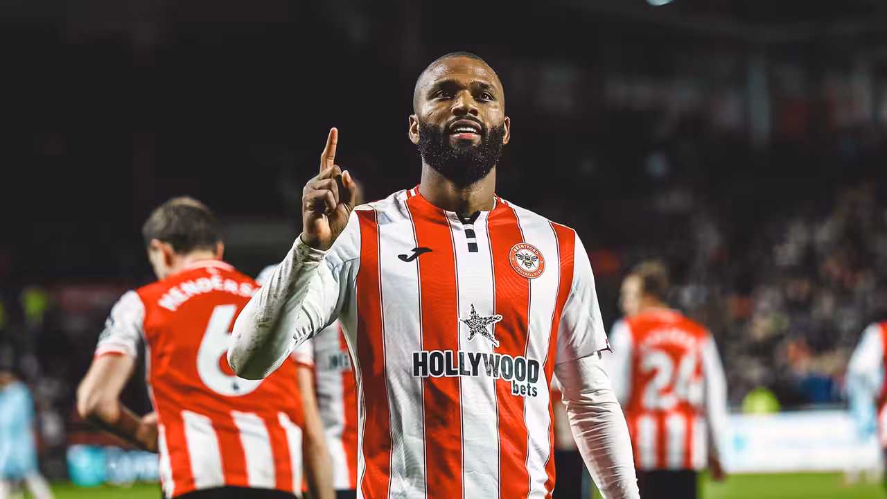 Igor Thiago durante un partido / Brentford