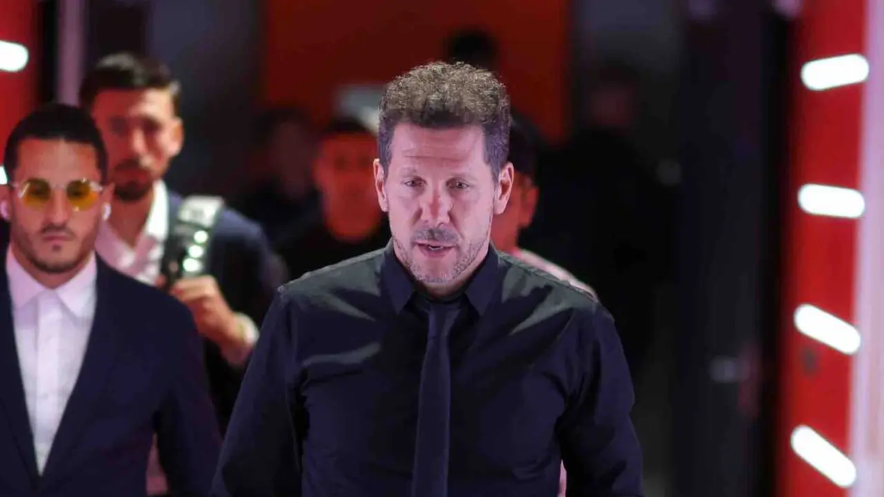 Simeone en el Emirates / ATL&Eacute;TICO