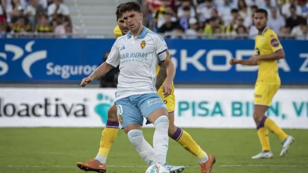 Ra&uacute;l Guti durante el Real Zaragoza - Valladolid / LaLiga