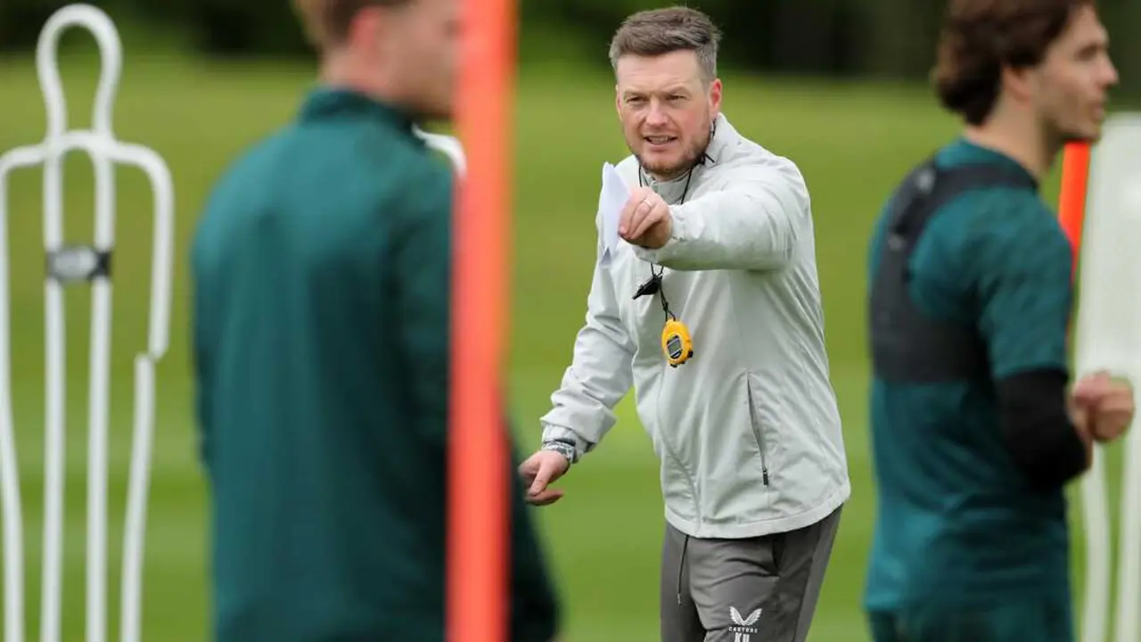 Kim Hellberg durante una sesi&oacute;n de entrenamiento / Middlesbrough