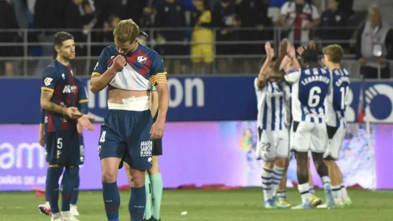 Jorge Pulido se lamenta por la derrota / LaLiga