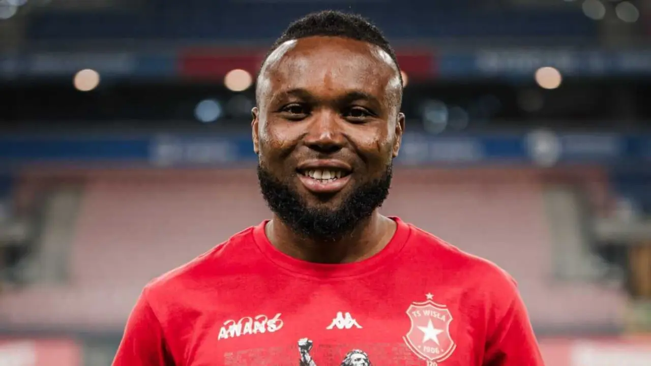 James Igbekeme en el  Wisla Cracovia
