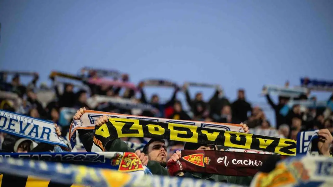 Afici&oacute;n del Real Zaragoza / MARCOS CEBRI&Aacute;N