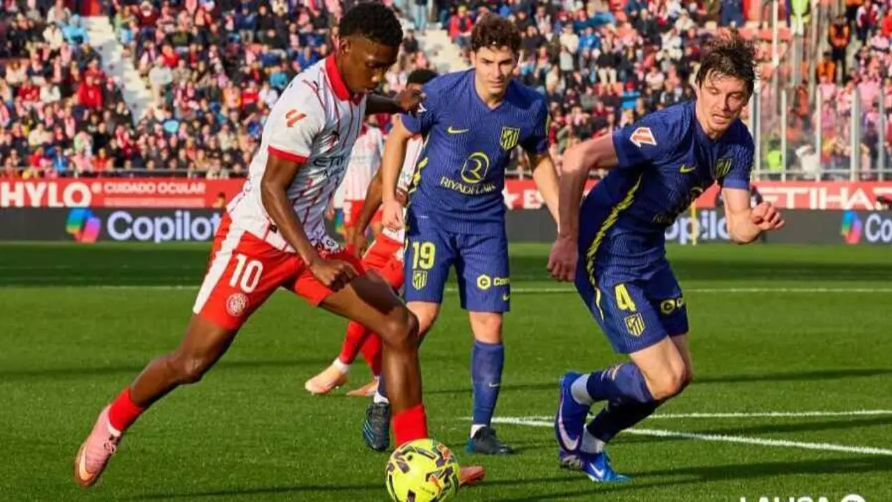 Imagen del Girona - Atl&eacute;tico de Madrid de la ida / LaLiga