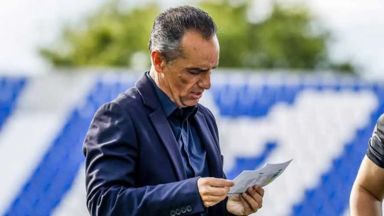 Jos&eacute; Luis Oltra, en Butarque / LaLiga