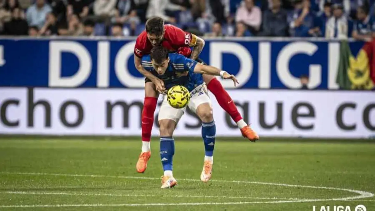 Imagen del Oviedo - Mallorca de la ida / LaLiga
