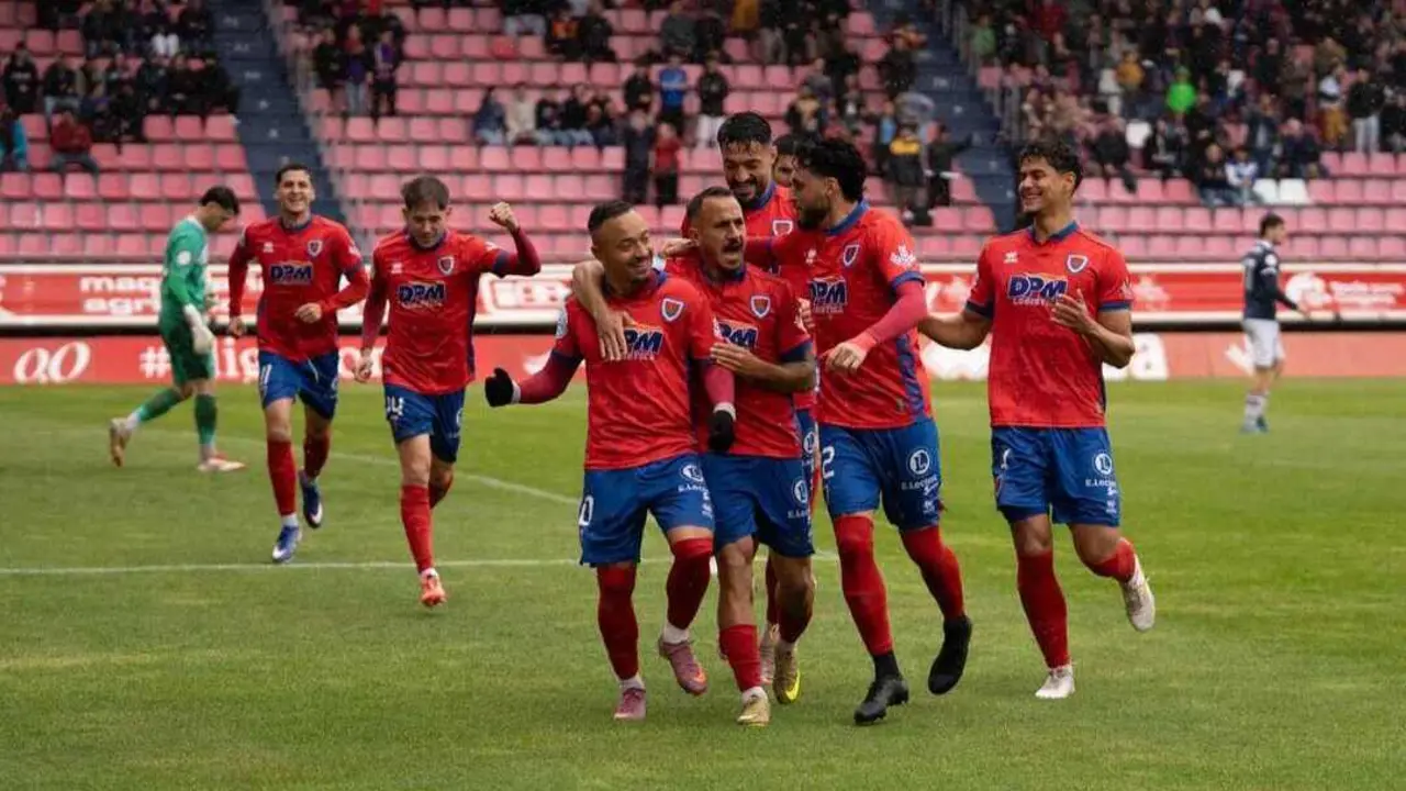 Jugadores del CD Numancia durante un partido / CD Numancia