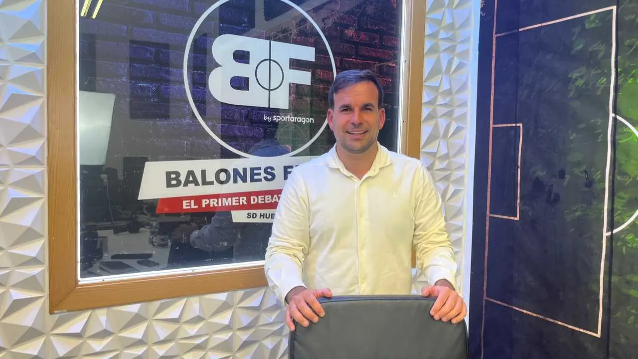 Javier Sanz se ha pasado por el plat&oacute; de Balones Fuera SDH