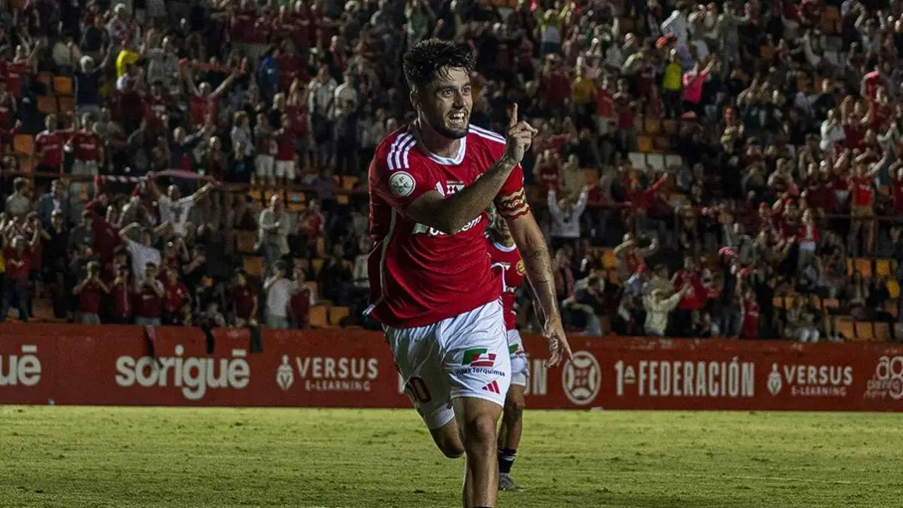 Jaume Jard&iacute; celebrando un gol / N&agrave;stic
