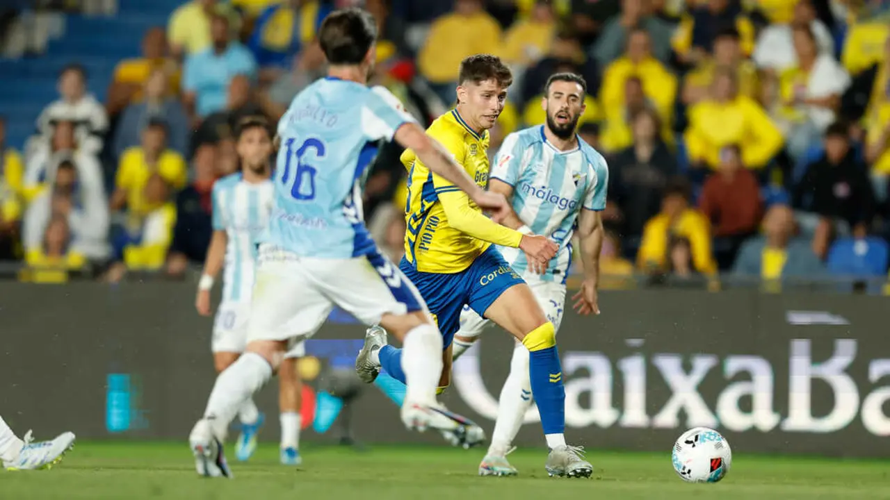 Imagen del Las Palmas - M&aacute;laga de la ida / UDLP