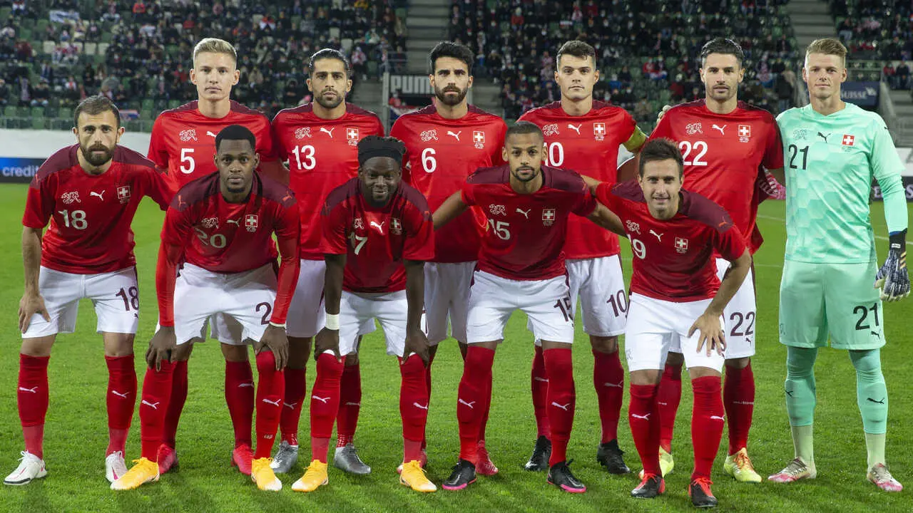 Alineaci&oacute;n de Suiza. RTVE.