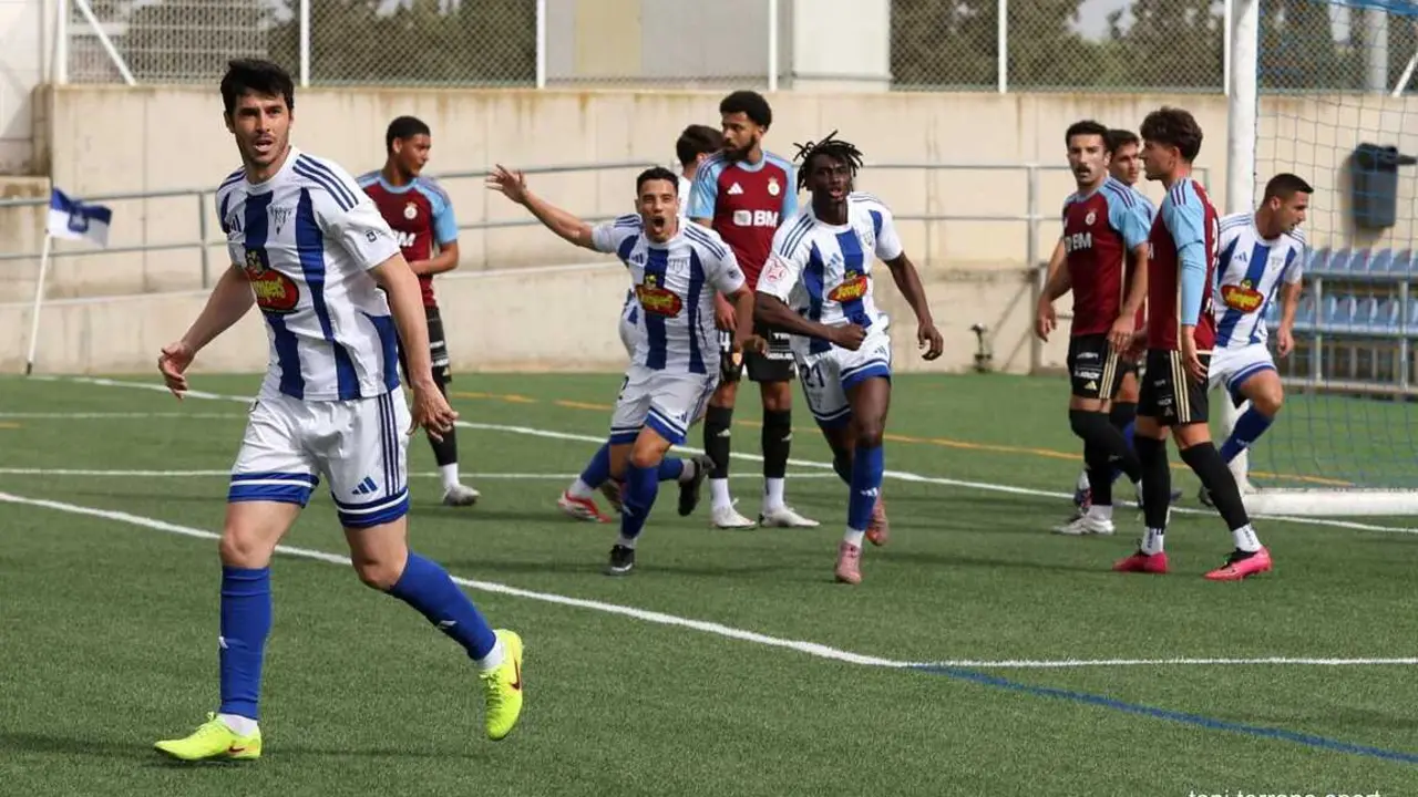 Jugadores del Ejea durante un partido / SD Ejea