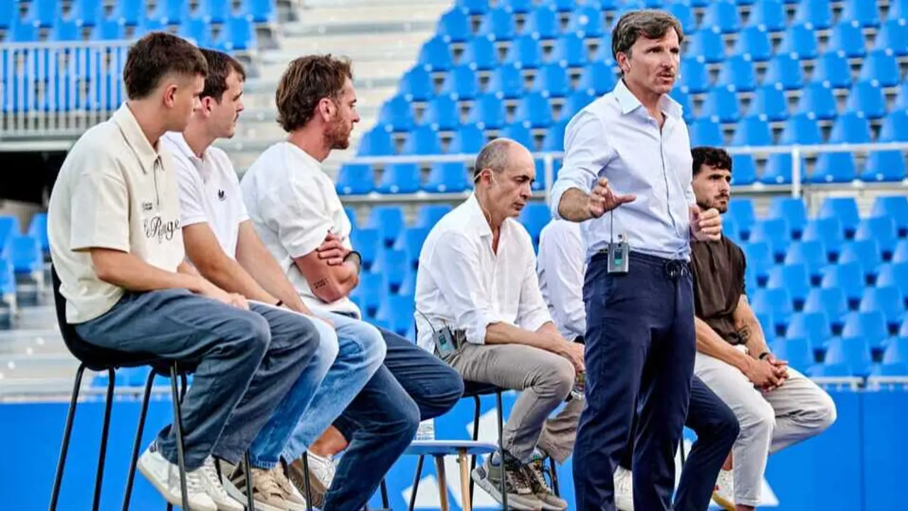 Imagen de la presentaci&oacute;n del nuevo proyecto de la Ciudad Deportiva / Real Zaragoza