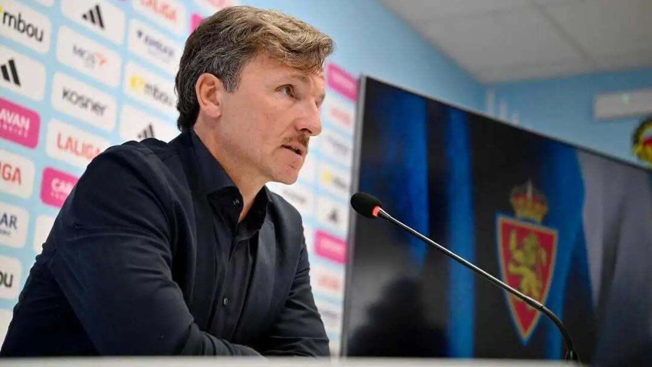 Lalo Arantegui, director deportivo del Real Zaragoza / Marcos Cebri&aacute;n