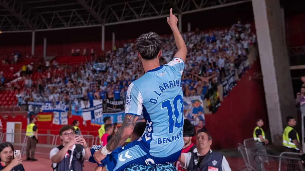 Larrubia, canterano y estrella del M&aacute;laga