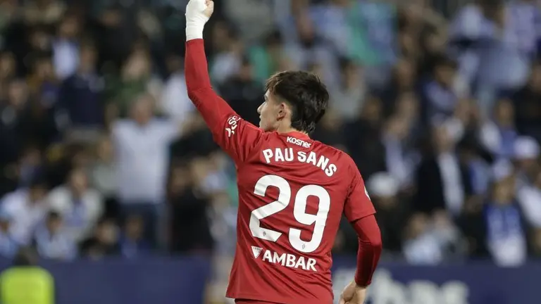 Pau Sans, tres puntos y una sonrisa | Foto: La Liga