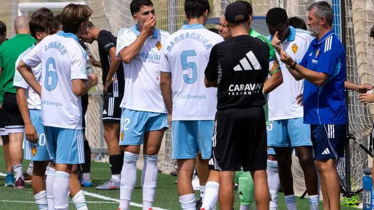 Emilio Larraz, en el &uacute;ltimo duelo del Deportivo Arag&oacute;n / DANI MARC&Eacute;N